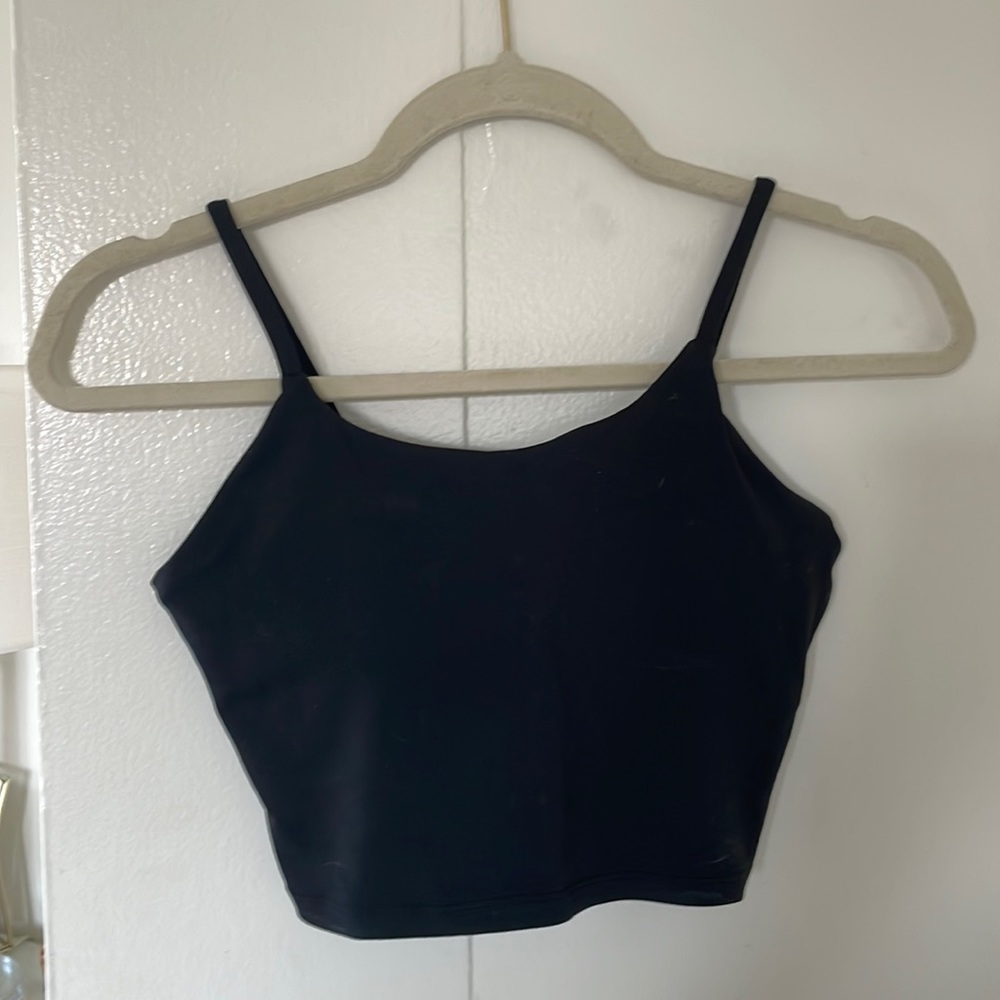Black Sports Bra
